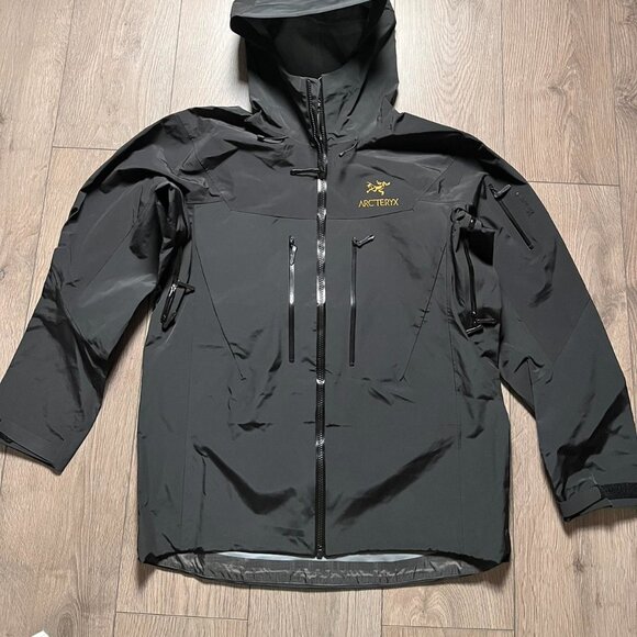 Arcteryx Alpha SV Jacket (24k Black) (Size L)